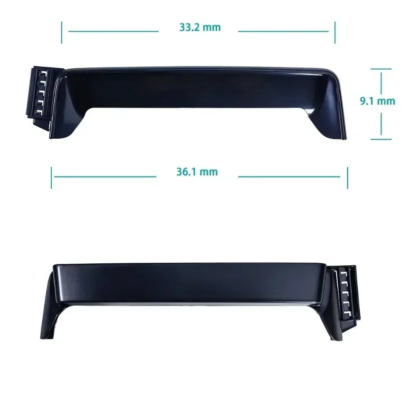 Car Phone Holder Screen Mount For Volkswagen Atlas 2024 2025 Wireless Charging Stand Navigation Bracket Glasses Storage Box