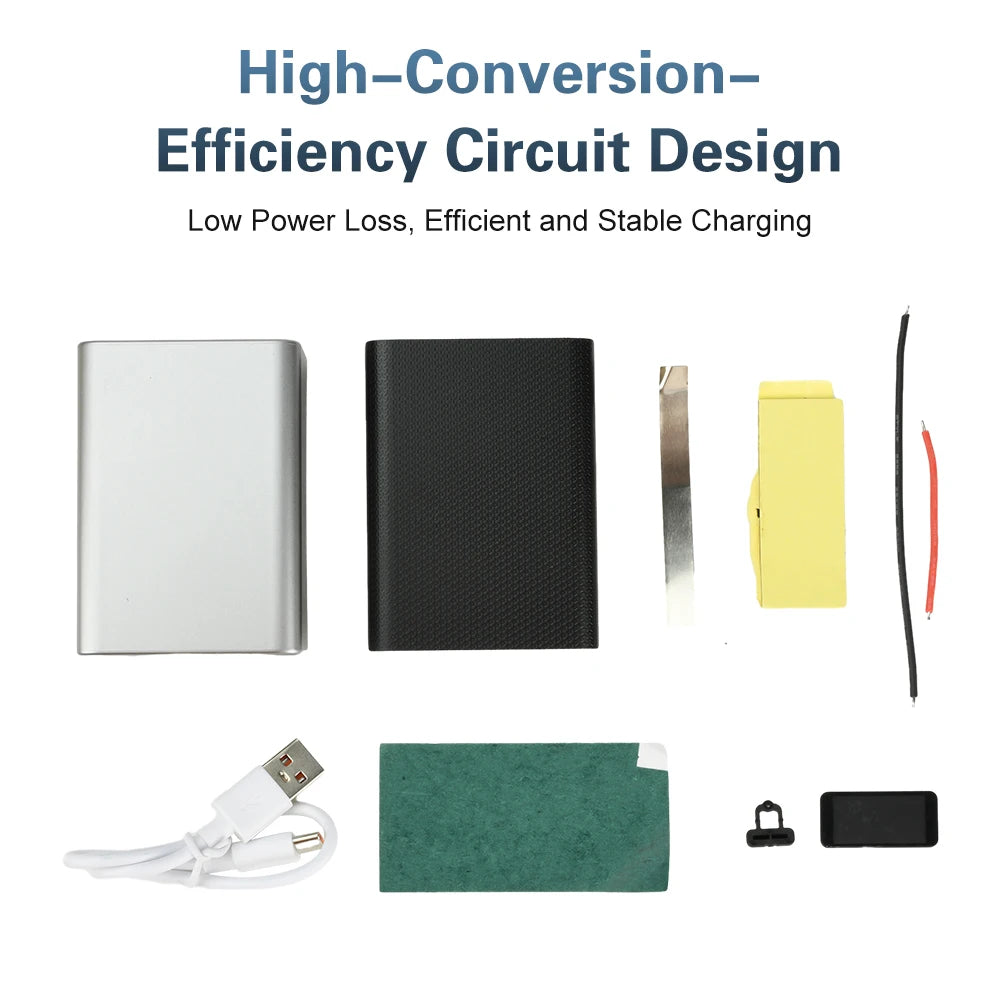 22.5W Fast Charging Module with TFT Color Display DIY Power Bank Kit for PD/QC/VOOC Dual Port Portable Charging