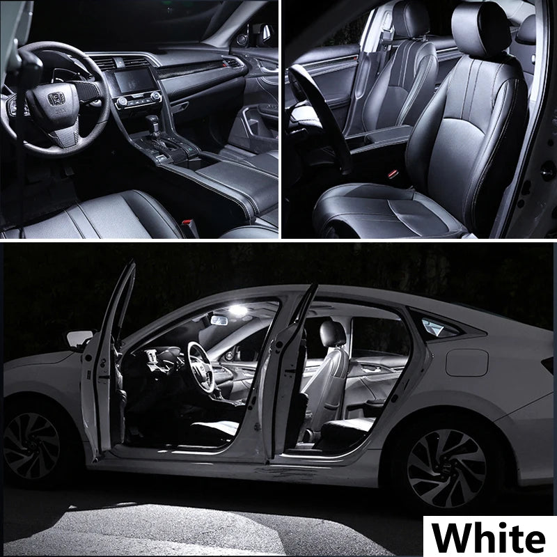 ZITWO 11Pcs Canbus LED Bulb Interior Dome Reading Map Trunk Light Kit For Skoda Scala 2019 2020 2021 2022 Car Accessories Canbus