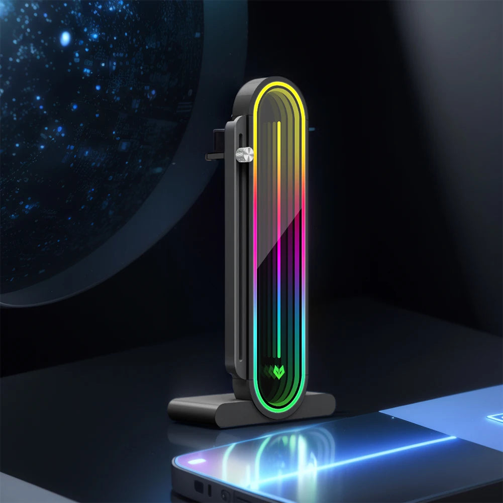 Graphics Video Stand 5V 3Pin ARGB Magnetic Base Jack Desktop Computer Case Video Card Holder GPU Water Cooling Kit Support Stand