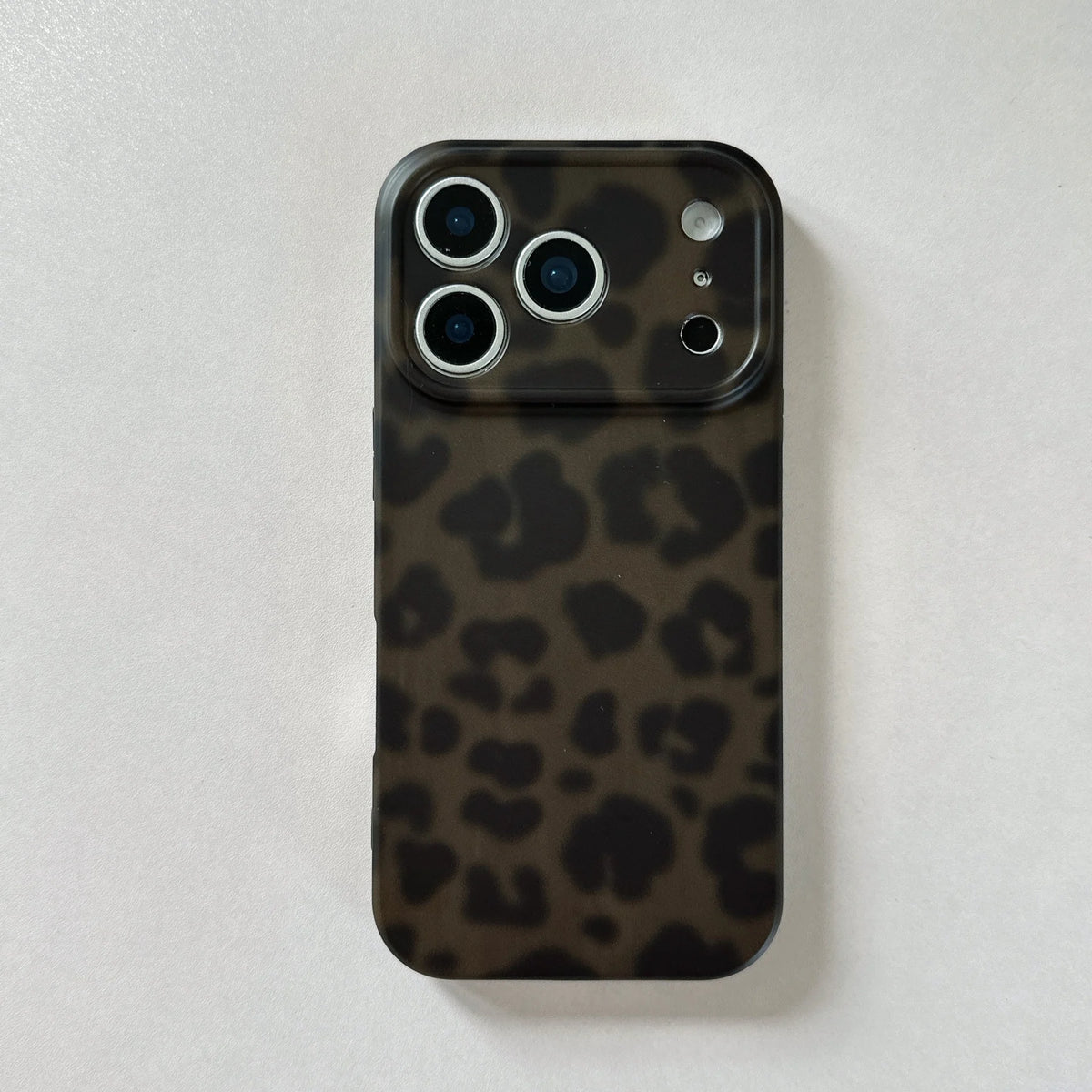 Retro Stylish Amber Color Lamber Pattern Glossy Phone Cover Case for iPhone 17 16 15 14 13 12 Pro Max Plus Air