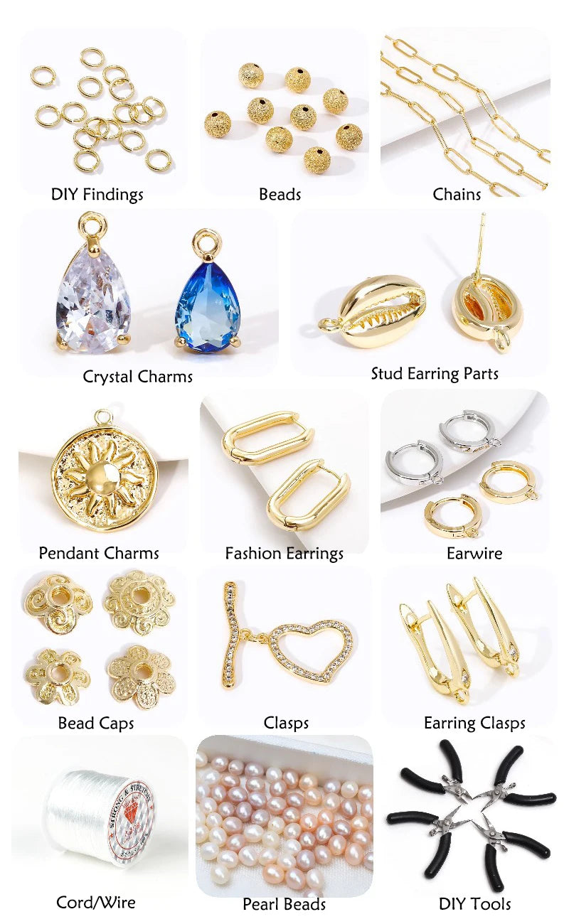 18K Gold Plated Brass Round Strong Magnetic Clasps For Bracelet Necklace Making Findings,End Clasps Connector For Jewelry Making