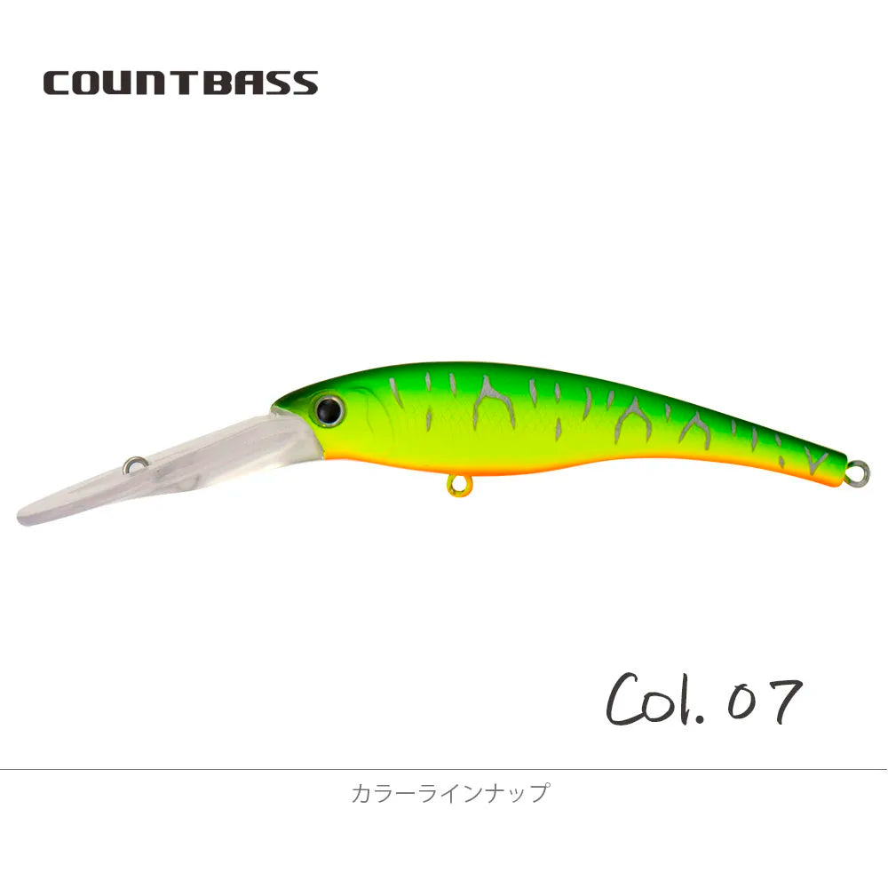 COUNTBASS Crankbaits Hard Plastic Fishingg Wobblers Shad Minnow Bass Pike Perch  Angler's Lure 90mm 13g