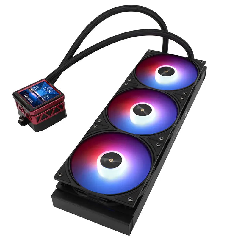 Thermalright FW ULTRA 360 ARGB All -in -one water cold radiator,magnetically rotatable 2.88-inch LCD display,Support LGA1700/AM5