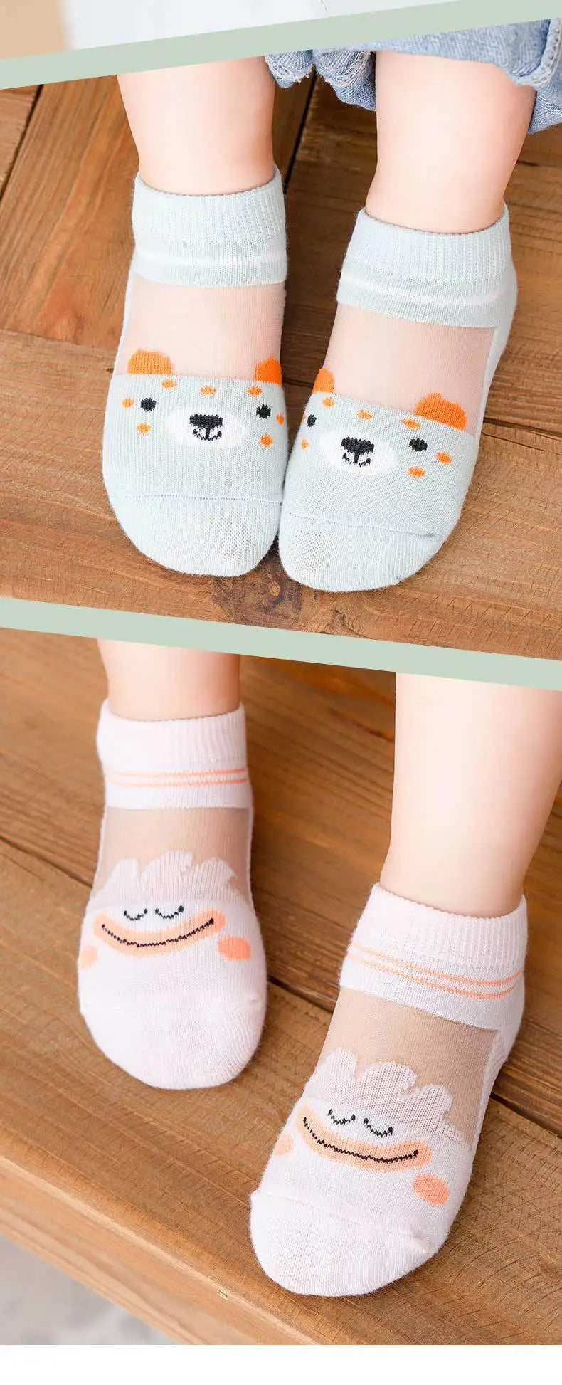 5 pairs 0-3-5-12 years old children's socks all genders Mesh Cotton Class A boys kids socks KS-2 socks for girls cartoon socks
