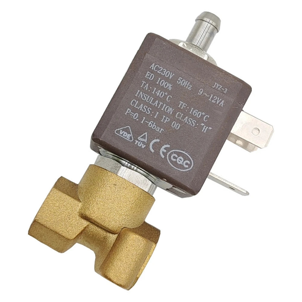 Two-way Three-way 230V 50Hz Solenoid Valve For Coffee Machine Steam Hot Water Kitchen Appliances Coffee Maker Parts