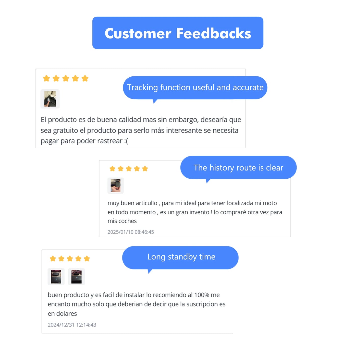 Best 4G Anti-Theft GPS Tracker for Car/Motorcycle - ‌Strong Magnetic Vehicle Locator with Paid APP Tracking/Security Protection