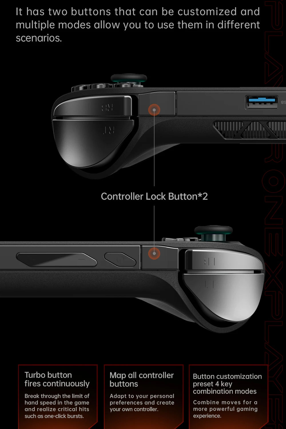 OneXPlayer OneXFly F1 Pro AMD AI 9 HX 365 370 OLED 144Hz Screen Gaming Handheld Console 3A Gamepad 7” PC Game Computer Laptop