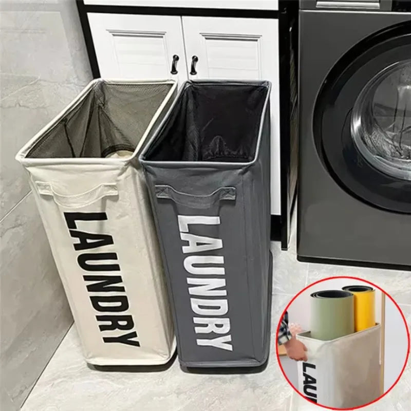 in stock Laundry Basket  Large Capacity Yoga Mat Storage Basket Multifunctional Foldable Waterproof Dirty Clothes Storage Bag