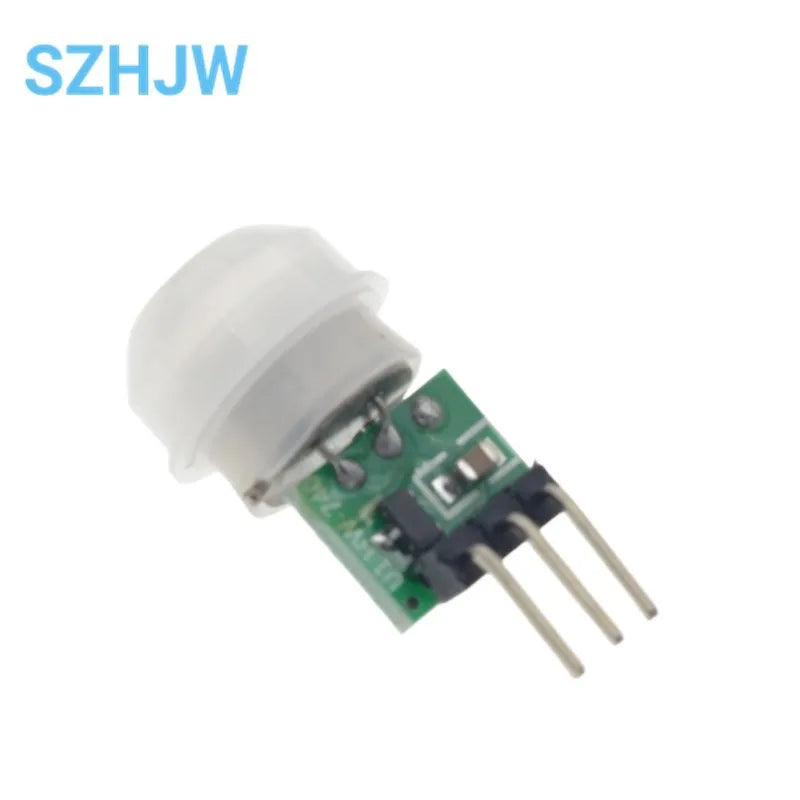 1-10pcs Mini IR Infrared Pyroelectric PIR Body Motion Human Sensor Detector Module