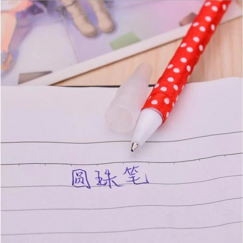 6 Piece Creative Lollipop Candy Ballpoint Pen Stationery