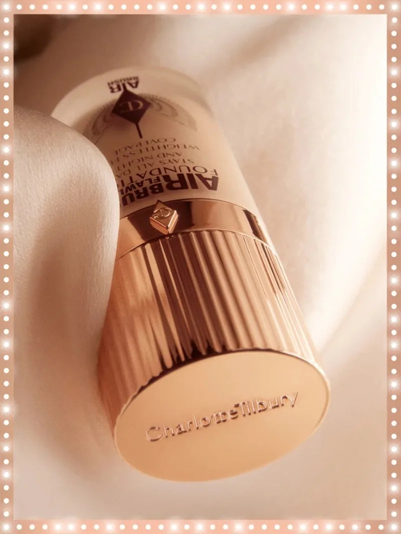 Charlotte Tilbury Liquid Foundation Super Grinding Bottle Oil Control Skin Beautifying Waterproof Sweat-proof Anti Rubbing Daily
