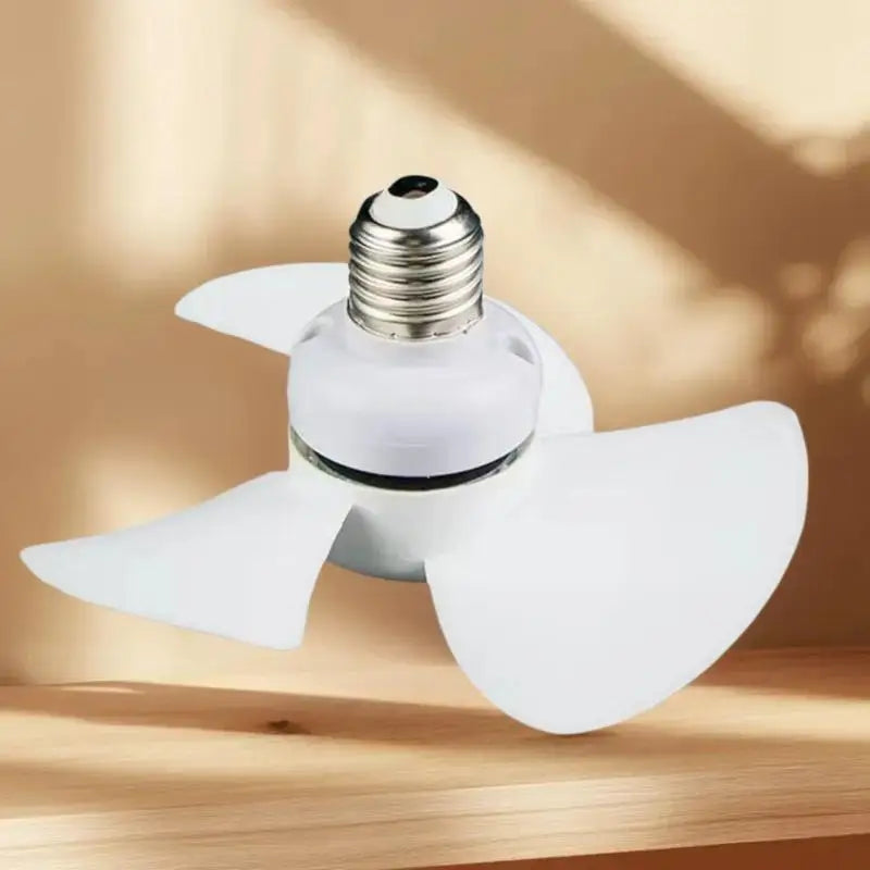 Mini Fan 5W E27 5.1 Inch Ceiling Fan for Indoor Bedroom Cooling - Ceiling Mounted Energy Efficient Lighting