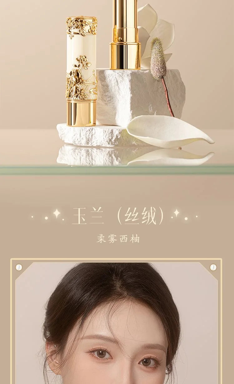Korean Makeup Lipstick Moisturizing Velvet Matte Lip Stick Exquisite Relief Sculpture Original Creamy Lip Balm Vitamin E