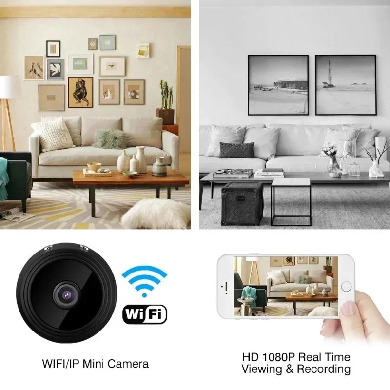 Wireless WiFi Camera A9 Mini Video Recorder Camera Security Monitoring Camera Intelligent Home Security For Infants