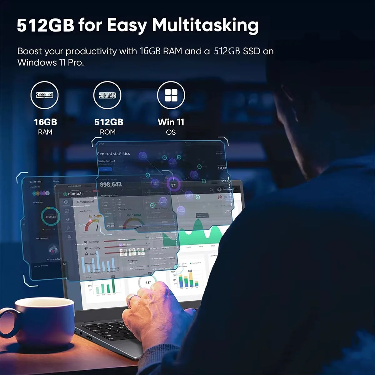 15.6 inch Laptop Computer PC intel Core i9 10980HK Laptops 16GB RAM 1TB 2TB SSD Fingerprint Unlock 1920*1080 Notebook Windows 11
