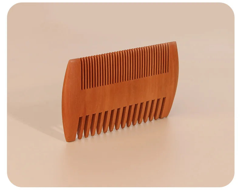 Men's Shaving Brush Set Boar Bristle Portable Barber Natural Beard Brush Comb Scissors for Facial Cleaning Styling Tool