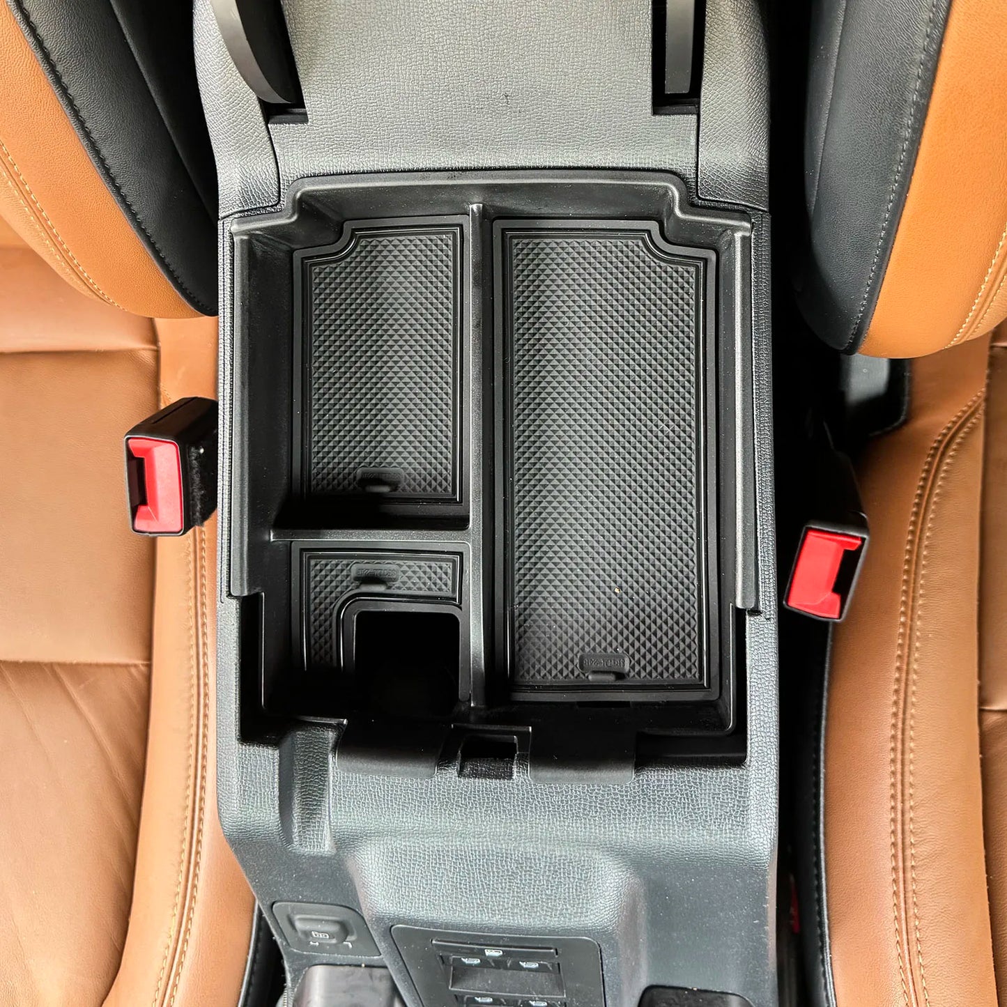 For 2025 Ford Bronco 4 Doors Accessories Center Console Organizer Tray Armrest Box Storage Interior Phone Holder Car Accessories