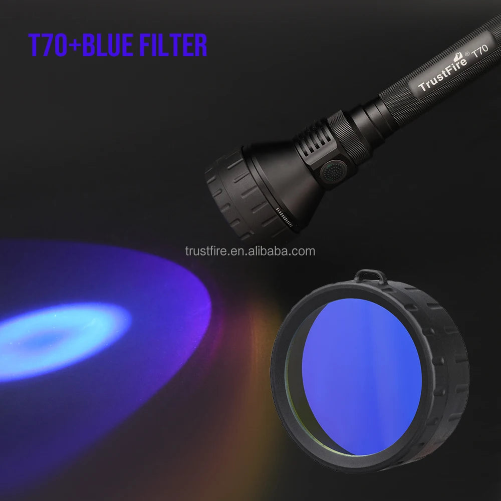 TrustFire Superior 2300LM Ultra Throw 1000M LED Hunting Flashlight T70 Camping Torch Light Flashlight