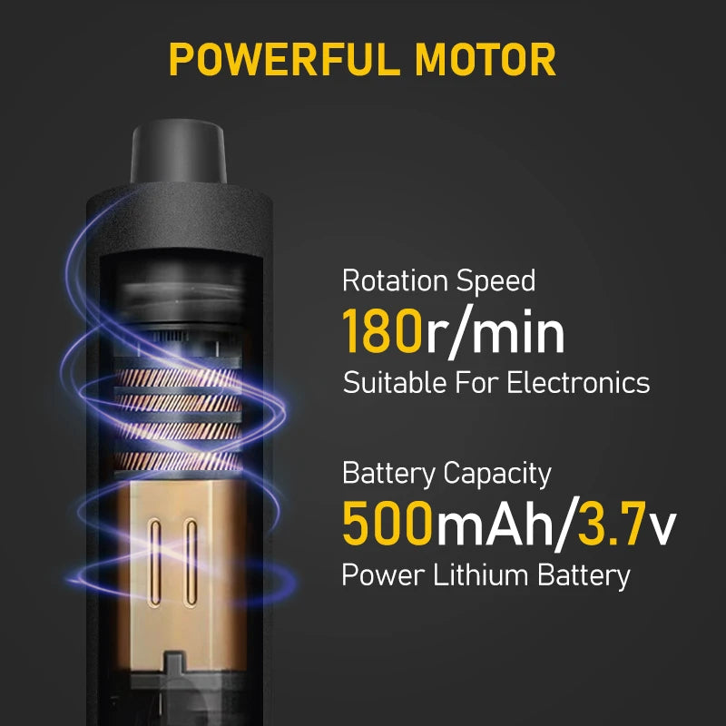 Galacok S6 MAX Precision Electric Screwdriver Set 5-Speed Torque Adjustable Magnetic Phillips Torx Screwdriver Bits for PC DIY