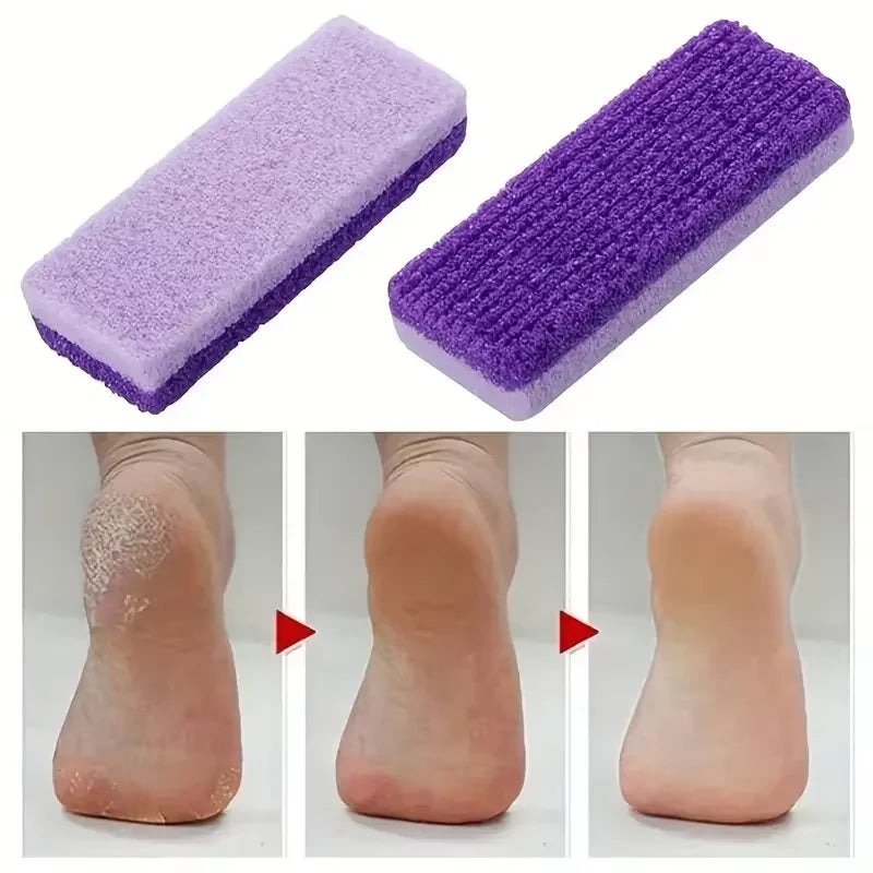 1/10Pcs Foot Pumice Stone Foot File Callus Dead Skin Remover Foot Heel Scrubber Smooth Feet In Seconds Pedicure Exfoliator Tool