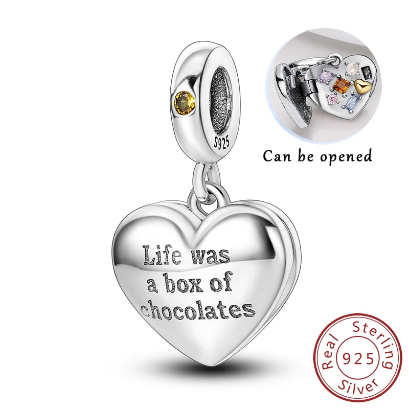 Original Charms Beads Pendant 925 Sterling Silver Red Polka Dot Doll Charms Fit Bracelet Necklace Pendant For Women Jewelry Gift