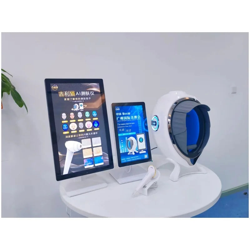 Skin Collagen Content UV Analyzer Professional Portable Intelligence 3D AI Skin Diagnostics Analyzer Skin Collagen