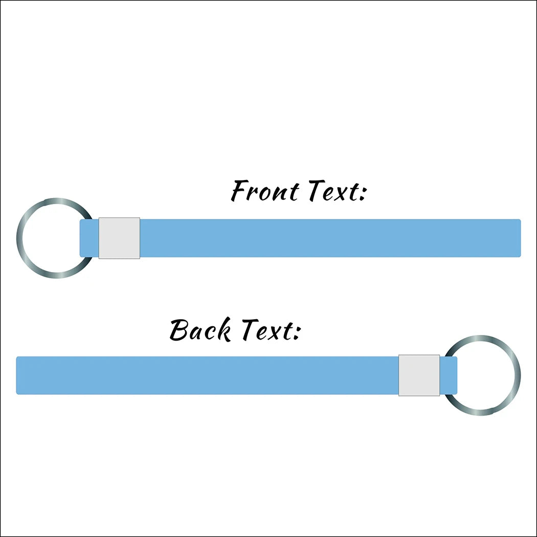 Custom Keychains Personalized Key Rings Llaveros Personalizados Customized for Events, Gifts, Backpacks, Awareness, Business