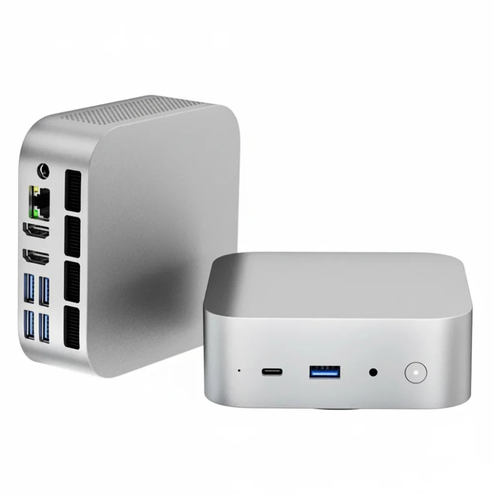 SZBOX MINI PC Ryzen 7 8745HS / Ryzen 5 7640HS Windows 11 Pro DDR5 NVME SSD WIIF6 BT5.2 USB-C Desk Office Mini PC