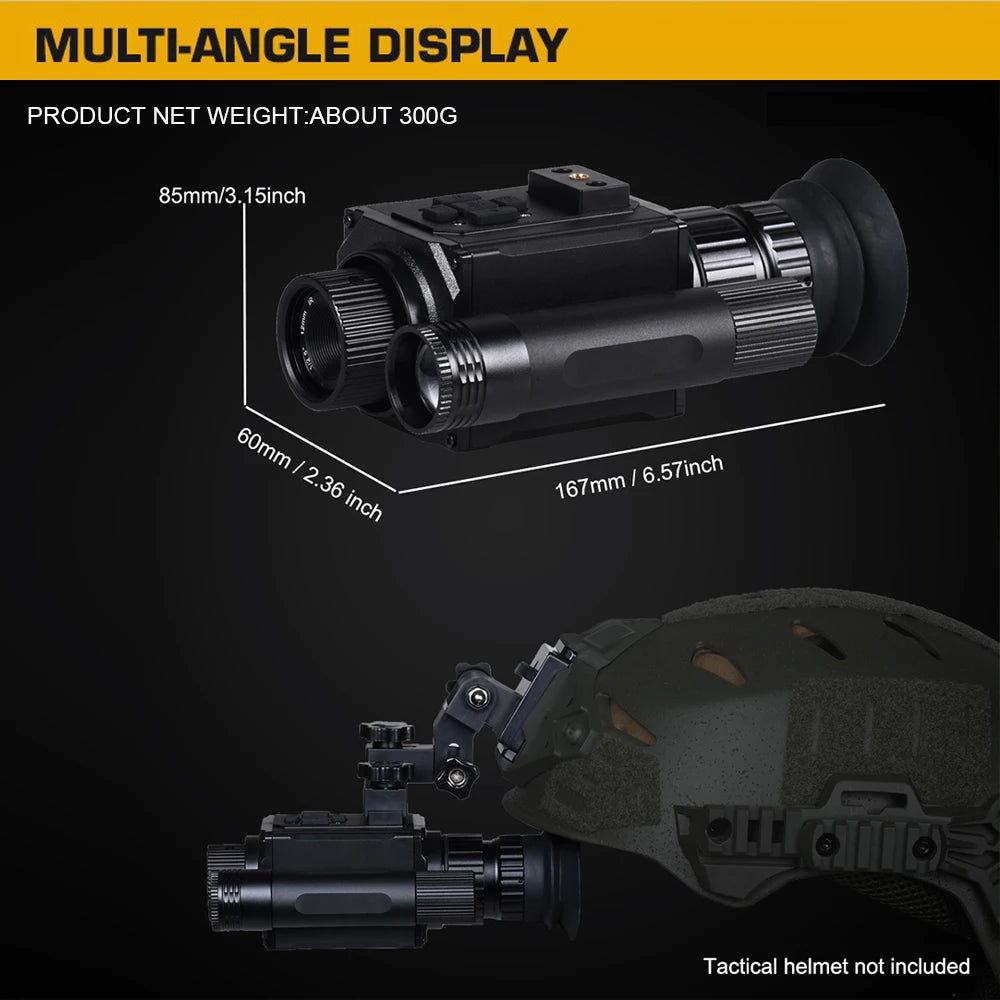 NVG Night Vision Goggle Multi-purpose IR Device for Outdoor Hiking Hunting Fishing Rescue Photo Video Camera With Helmet Adapter