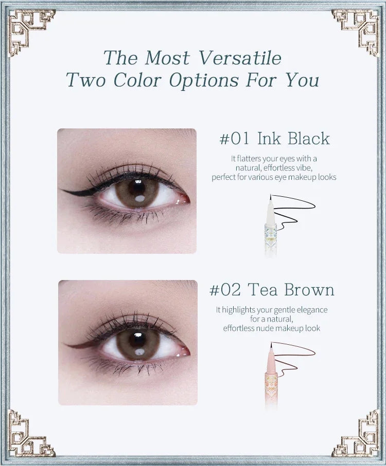 Flower Knows Mascara Eyeliner Butterfly Cloud Collection Long-lasting Waterproof Lash-Lengthening Non-Smudge Fine Natural