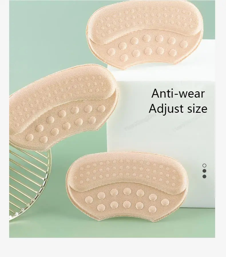 Shoe Pads for High Heels Anti-wear Foot pads Heel Protectors Womens Shoes Insoles Anti-Slip Adjust Size Shoes Accessories 1Pair