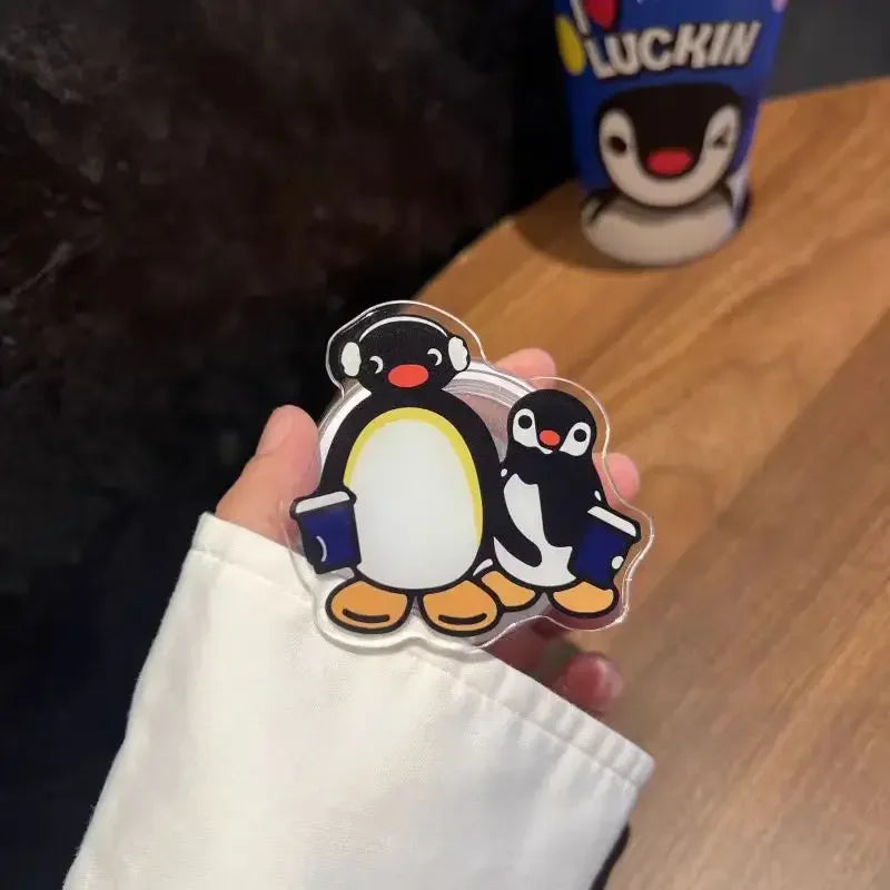 Folding Phone Stand Cartoon Magnetic Phone Holder Desktop for Magsafe iPhone 17 16 15 14 13 For Magnetic Phone Case Accessories