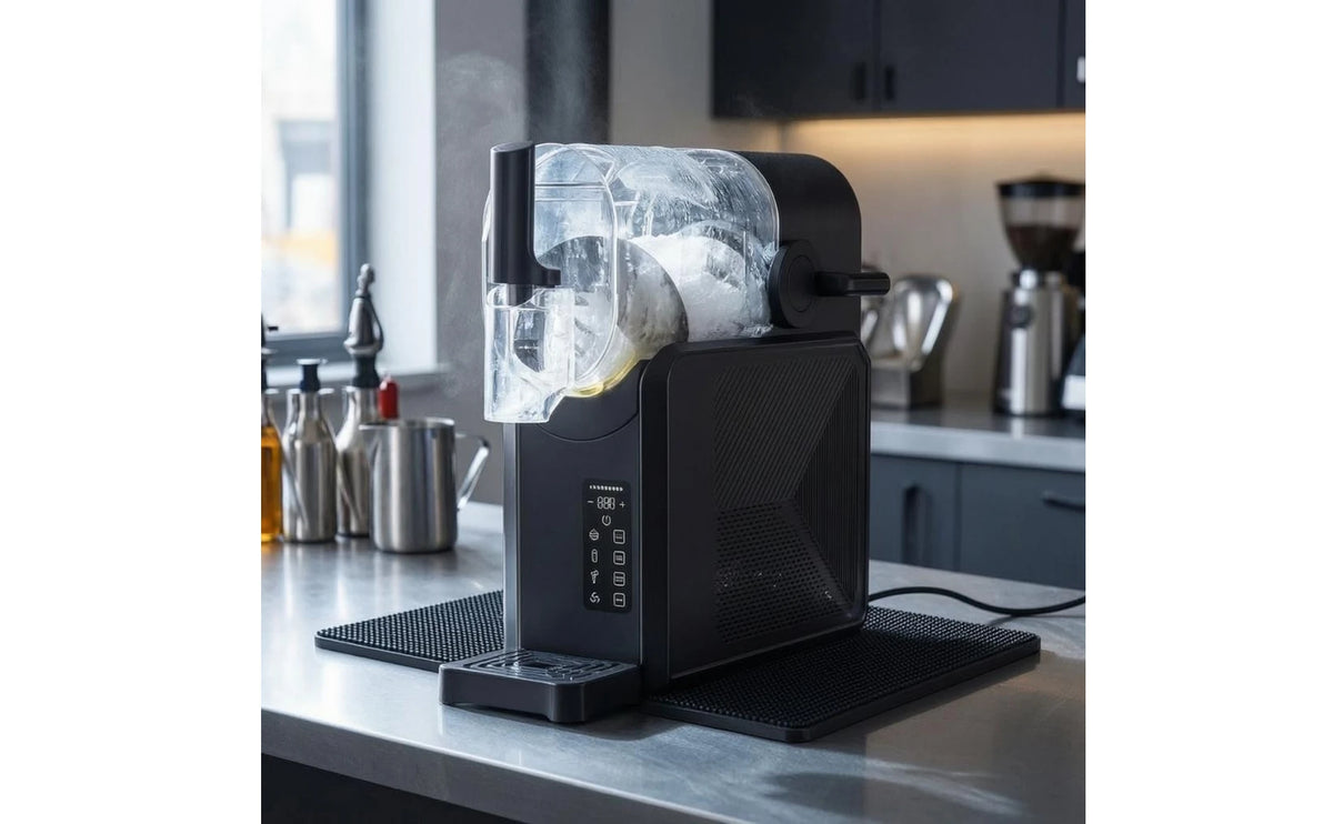 Slush Machine Countertop Slush Drink Creator Chilled Drink Machine Self-Cleaning Chilled Beverage Creator Rapid Cooling