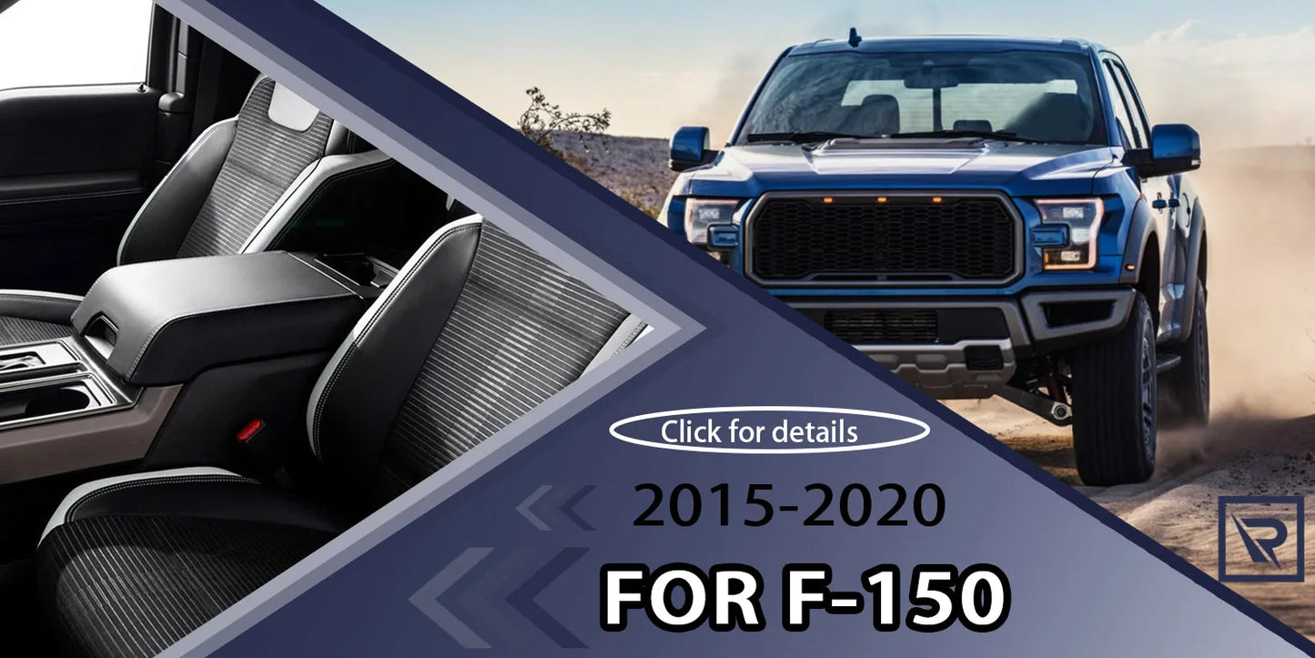For Ford Raptor F-150 F150 2015-2020 Car Center Console Armrest Storage Box Organizer Tray Accessories 2019 2018 2017 2016