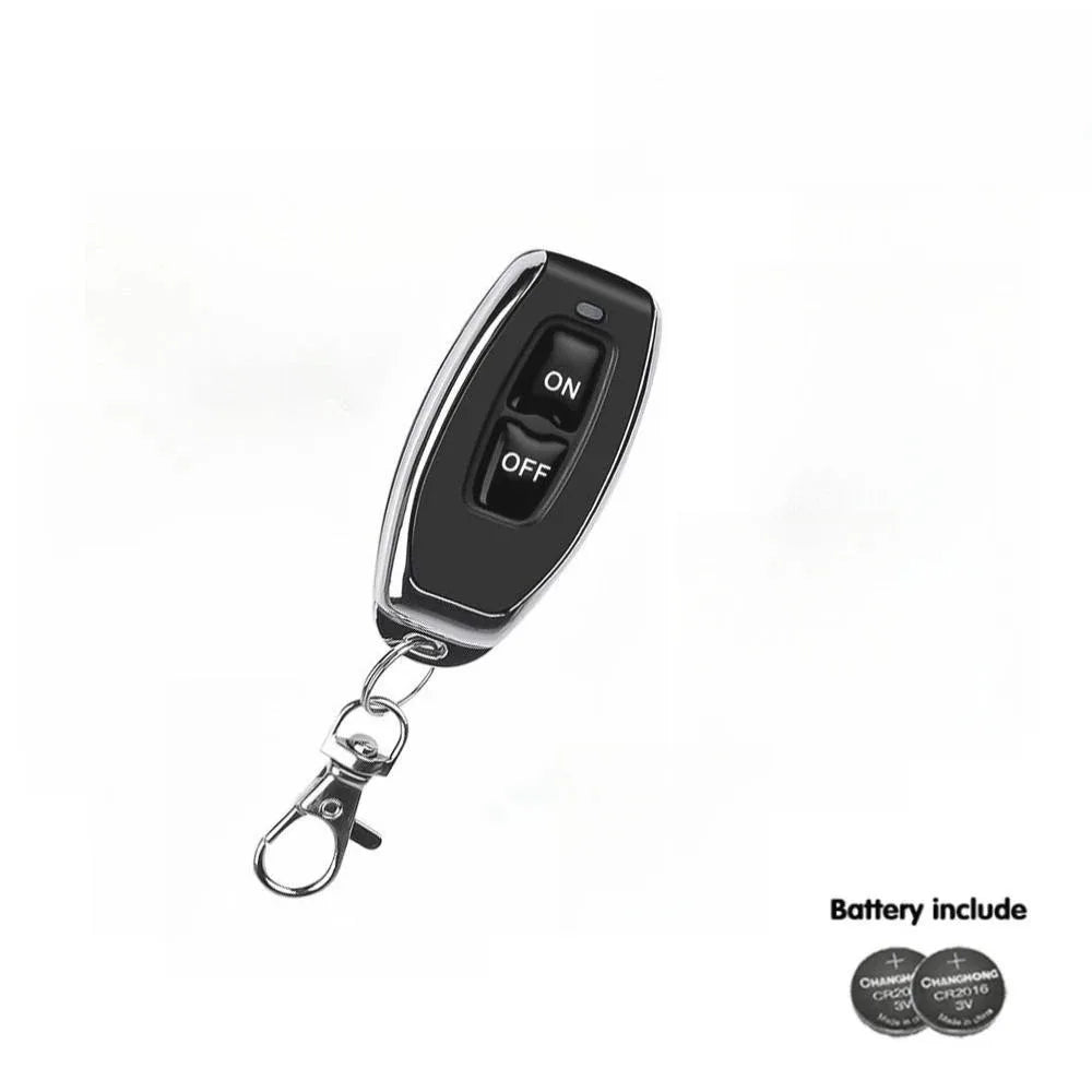 433MHz AC 110V 220V Wireless RF Remote Control Switch 1CH Relay Receiver With ON OFF Transmitter For Led Light Bulb DIY Control