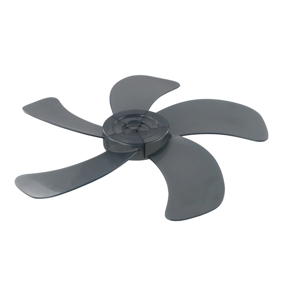 1 Pcs 16 Inch Household Plastic Fan Blade Five Leaves With Nut Cover For Pedestal Fan Table Fanner Accessory