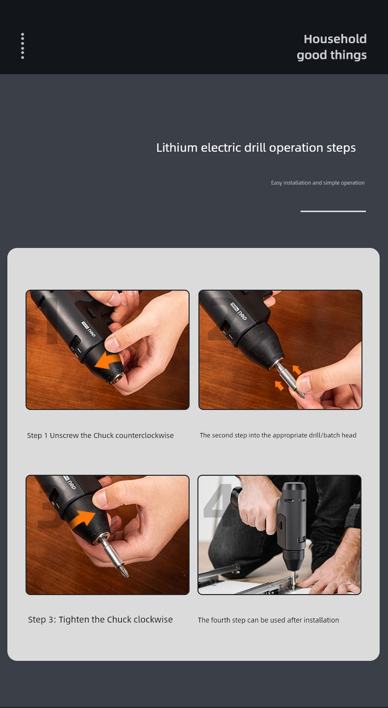 Deli Tools Household Hardware Car Tool Set