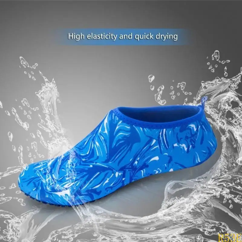 Unisex Camouflage Water Shoes Antiskid Quick Drying Creeks Shoes Men Beach Shoes for Beach Walks and Water Sports