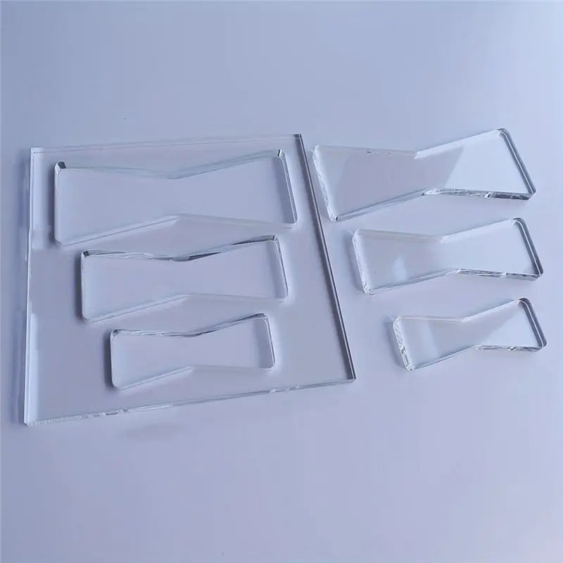 New Woodworking Router Template Tools Bow Router Templates Butterflies Template Clear Router Template