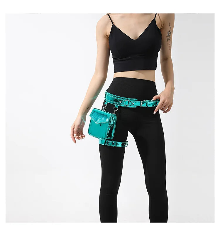 Belt Bag Mini Bag Waist Bag Leg Bag Sports Fitness Running Bag With Yoga Pants Headset Lipstick Bag Fanny Pack Purse Waist Pack