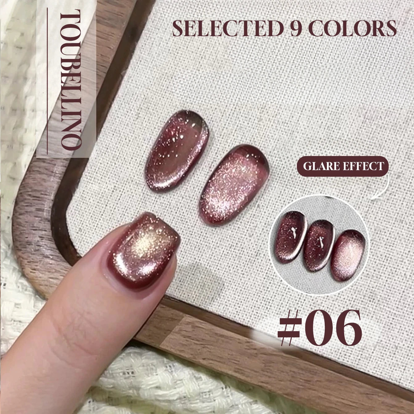 MIANEL 12ML 1-21pcs Emperor Green Cat Eye Gel Nail Polish Whitenning Nails Green Nails Suitable For Nail Salons Nail Supplies