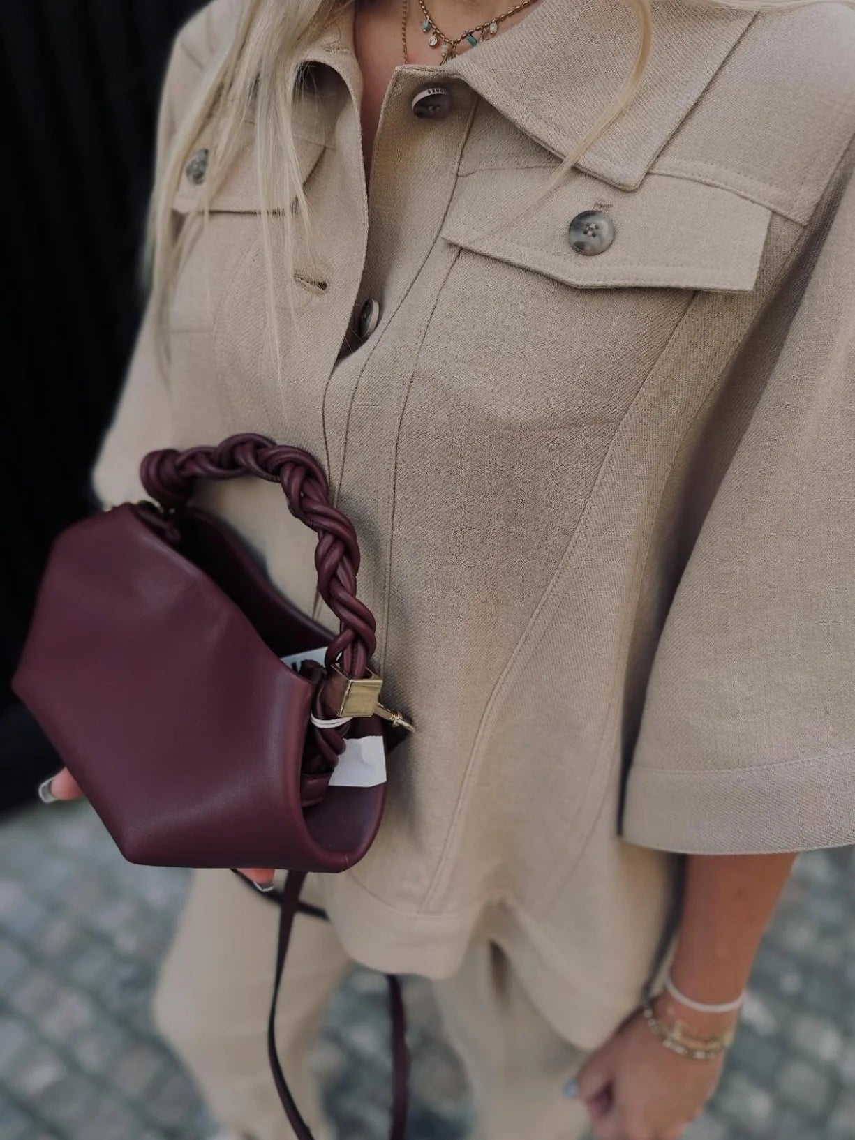 New Luxury Designer Mini Handbag, Spacious Knotted Crossbody Bag For Women, Solid Color and Crocodile Pattern Shoulder Bag