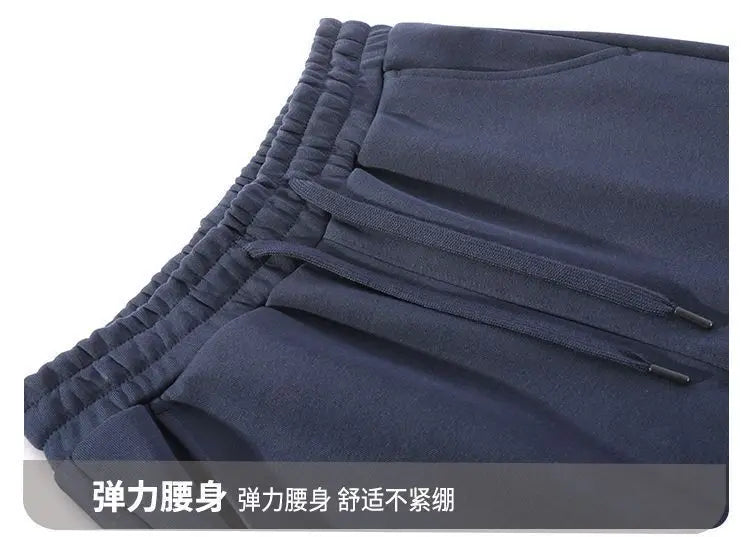 2026 Men's New Straight-Leg Casual Suit Trendy Hooded Sweatshirt and Sweatpants Loose Fit Versatile Casual Autumn Sports Suit