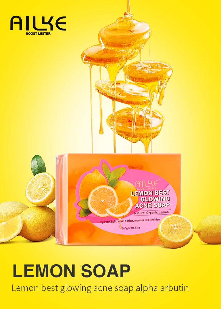 AILKE Natural Whitening Skin Care Set For All Skin Types, Remove Stubborn Acne, Dark Spots Kit, Reduce Melanin, Pigmentation