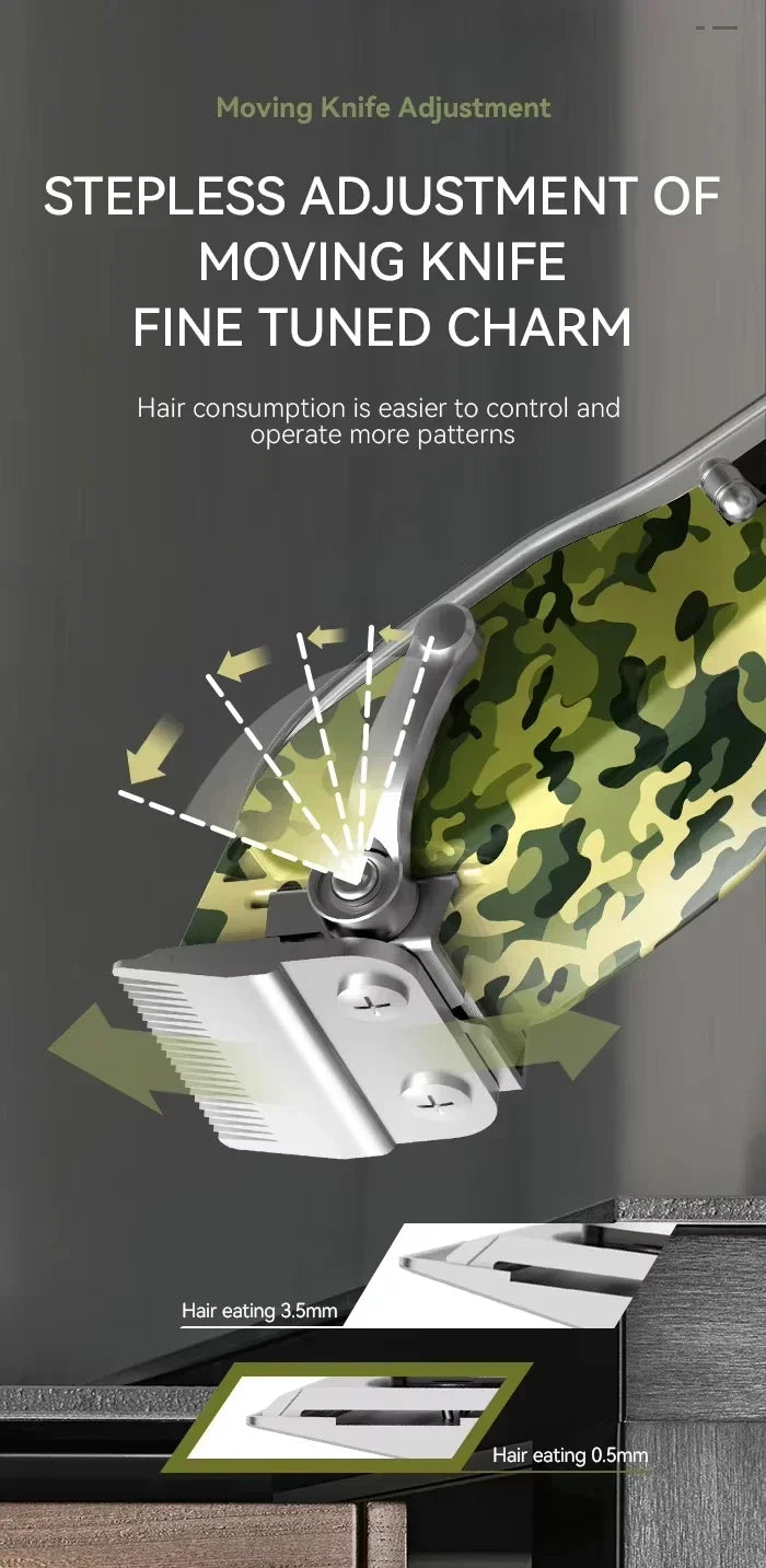 Kemei Hair Clippers Kit or Blade Rechargeable Electric Hair Trimmer Barber Professional Shaver for Men KM-1926 KM-1928 KM-TX7