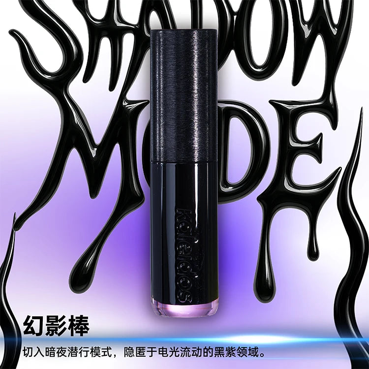 Kaleidos Lip Gloss Mirror Matte Glitter Gothic Lip Glaze Moist Shimmer Nude Punk Dark Lipstick High Colors Lasting Lip Makeup