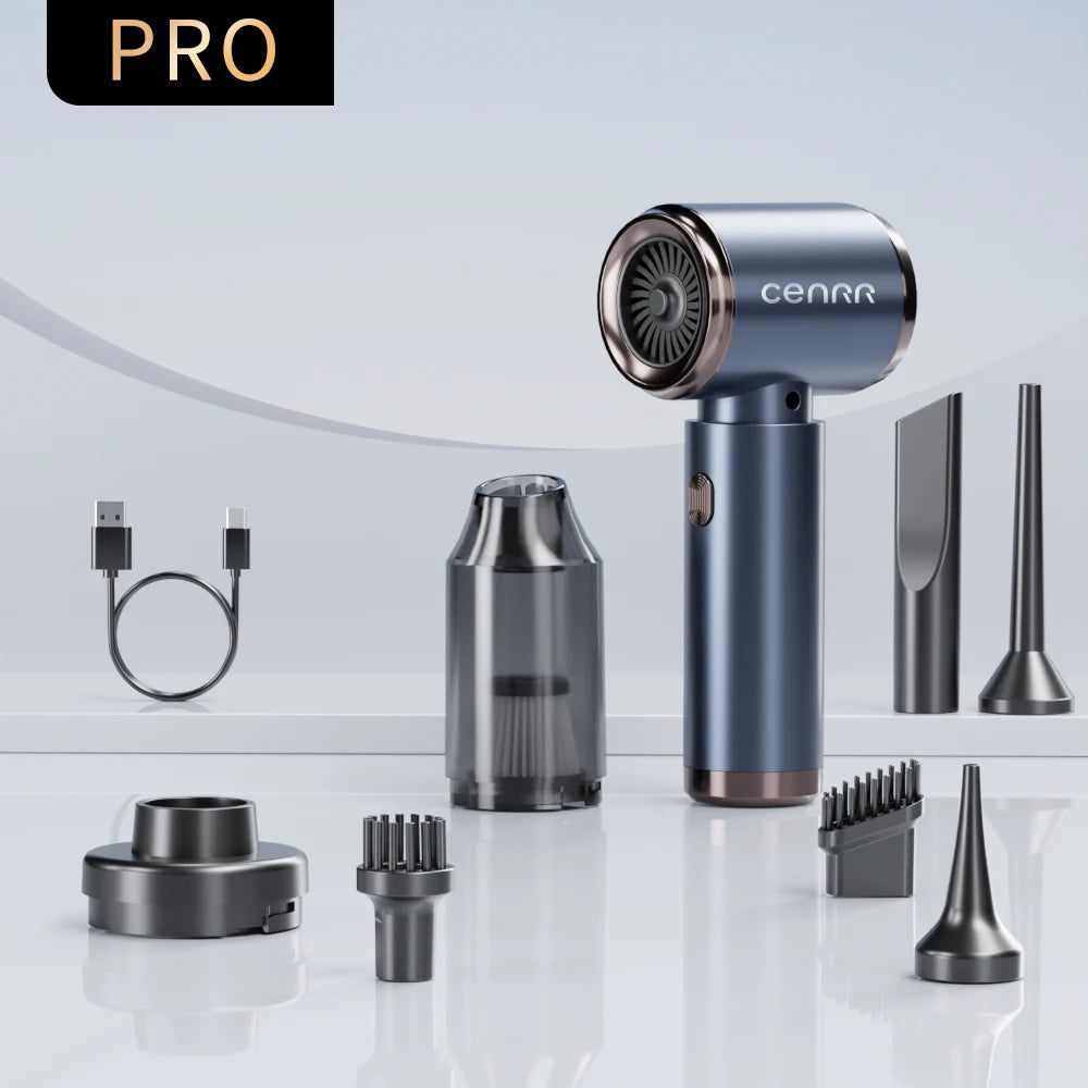 CENRR 210000PA Car Vacuum Cleaner High Suction Wireless Vacuum Cleaner Cordless Vacuum Cleaner for Car Cleaning Machine