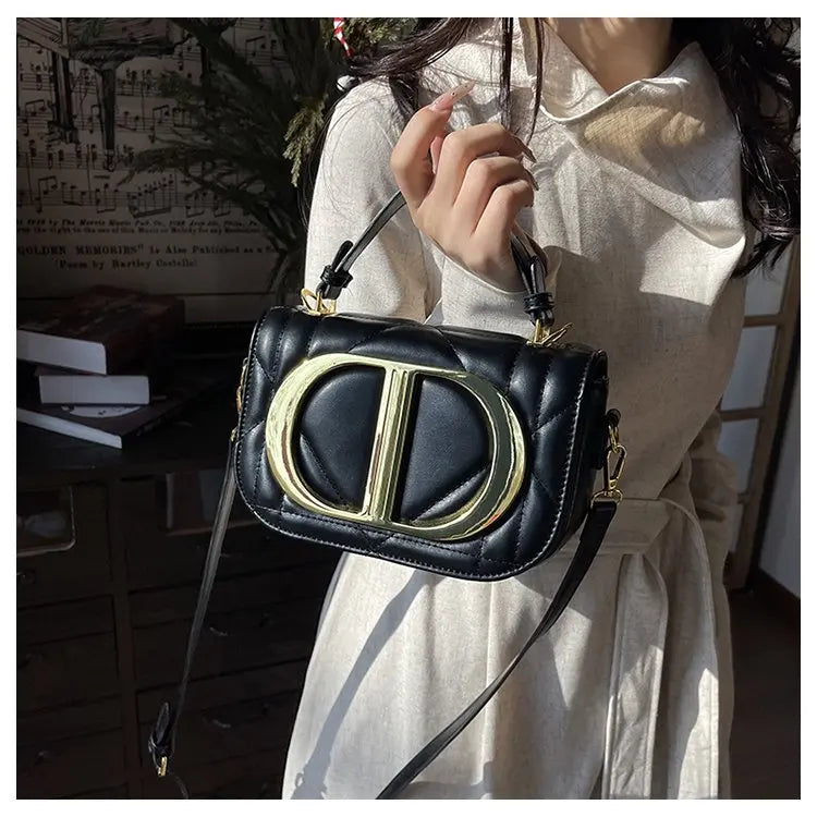 Luxury Chic Designer Diaper Bag For Women Large Capacity Tote Elegant Leather Crossbody Handbag For Fashionable And Practical