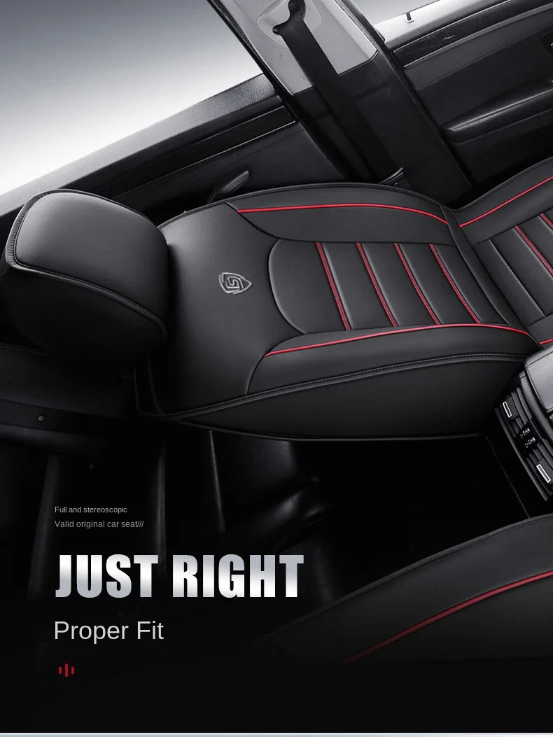 Universal Style Car Seat Cover for Volkswagen Touareg Golf ID3 ID4 X T-Cross Car Accessories Interior Details Seat Protector